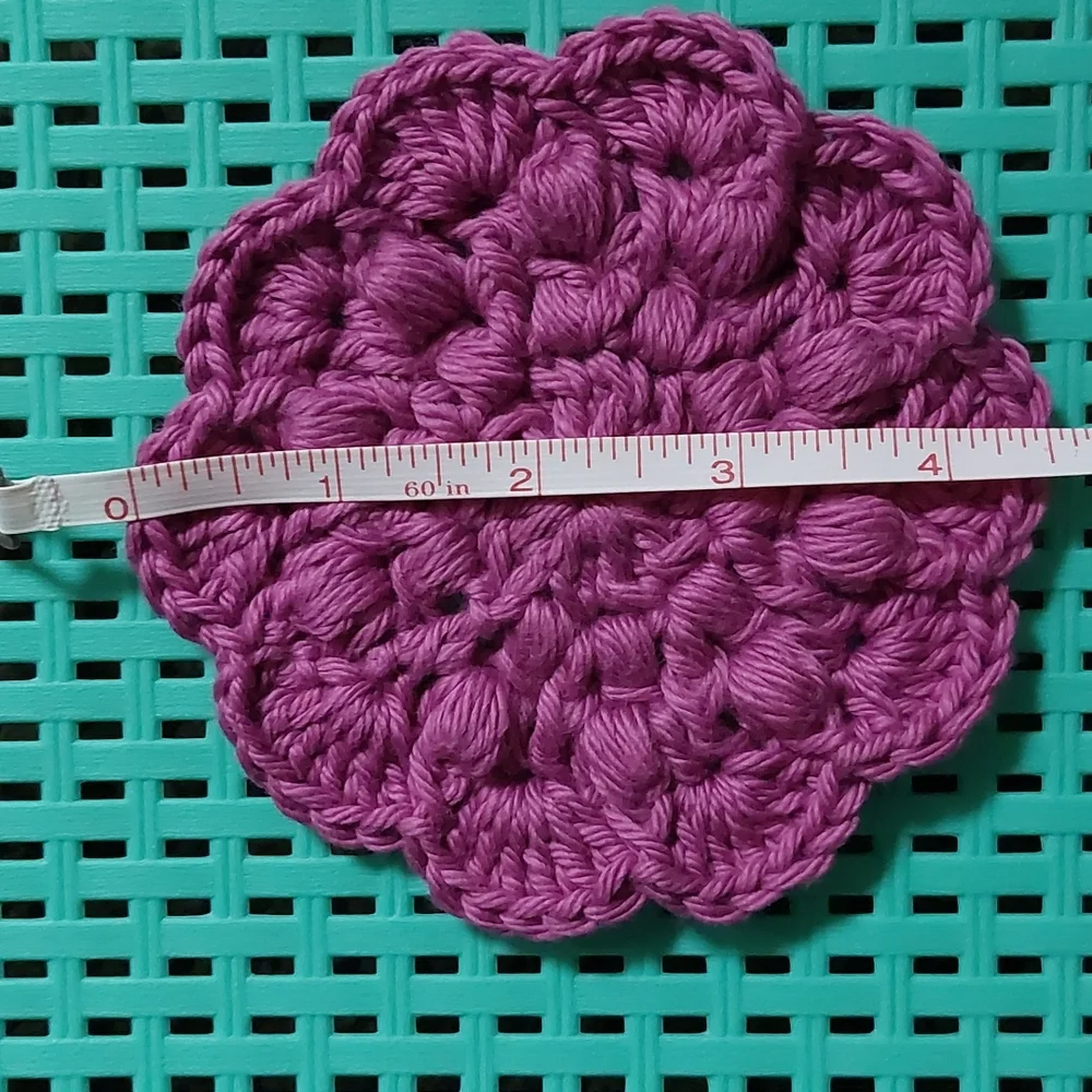 Crochet Super Scrub Facial Rounds▪︎Set of 3